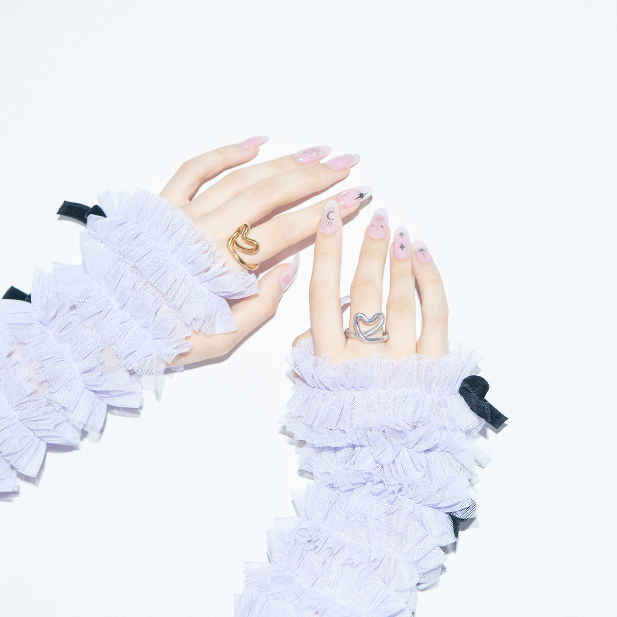Tube Heart Ring