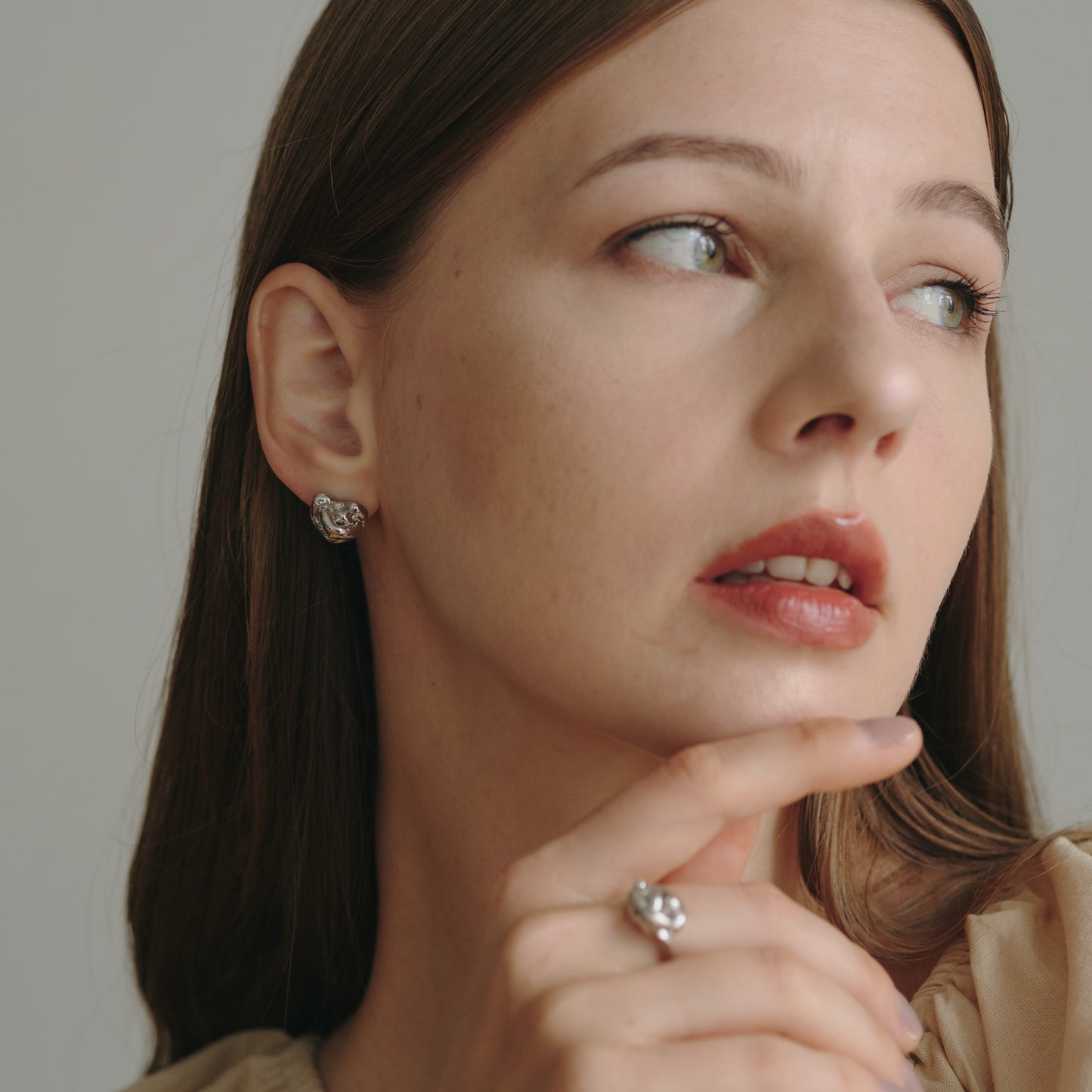 Knot Heart Pierce/Earrings