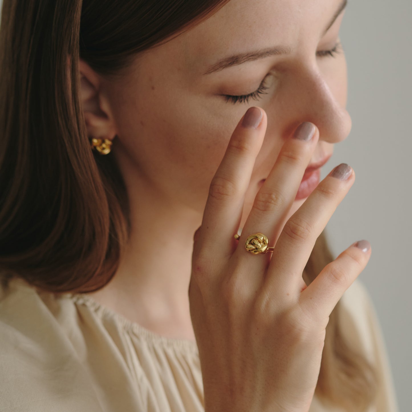 Bold Knot Ring